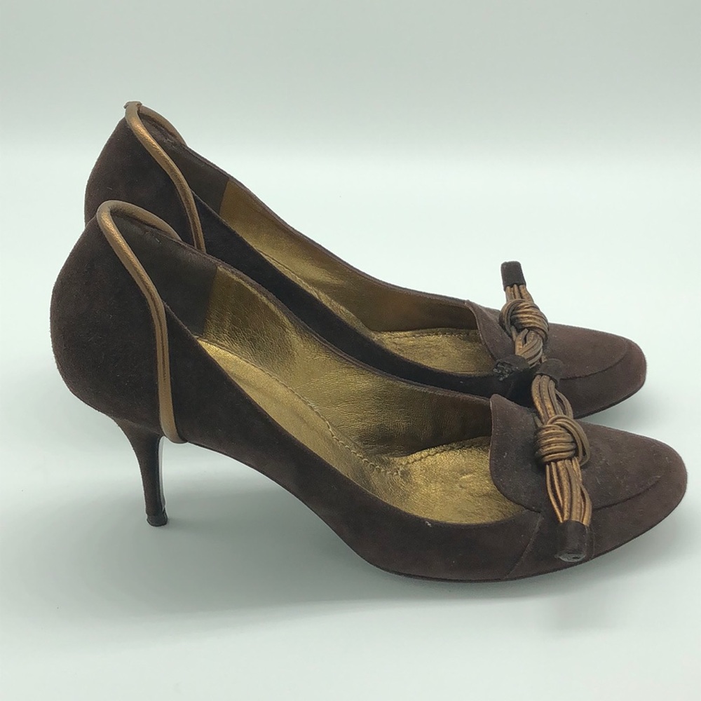 Givenchy Suede Leather Heels size 38.5